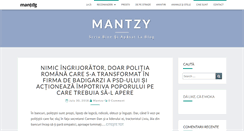 Desktop Screenshot of mantzy.ro